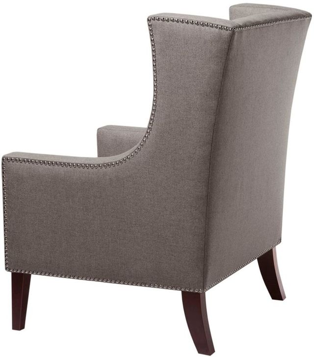 Olliix by Madison Park Dark Gray Barton Wing Chair-1