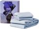 Purple® SoftStretch® 4-Piece Morning Mist Rayon Queen Deep Pocket Sheet Set-0