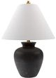 Surya Dalle Hand Finished Black Table Lamp-0