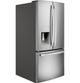 GE® 33" 23.6 Cu. Ft. Fingerprint Resistant Stainless Steel French Door Refrigerator-4