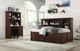 Mazin Furniture Meghan Espresso Twin Storage Bed-3
