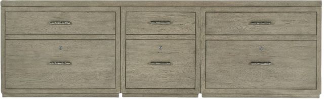 Hooker® Furniture Linville Falls Mink 96" Credenza with Small File and Lateral Files-1