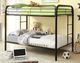 Furniture of America® Rainbow Black Twin/Twin Bunk Bed-1