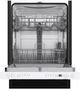GE® 24" White Top Control Built-In Dishwasher-1