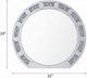 ACME Furniture Noralie Mirror Round Accent Mirror-3
