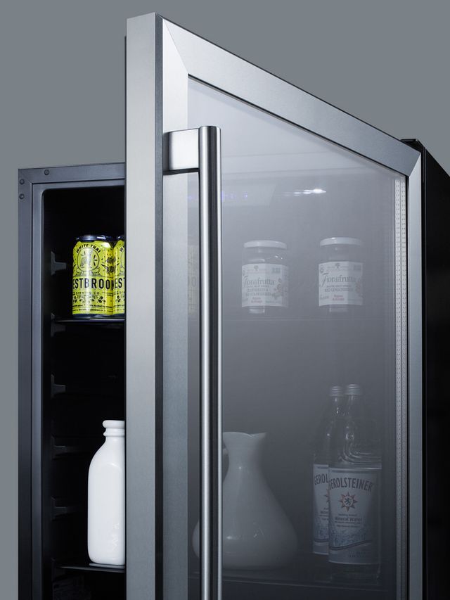 Summit® 5.0 Cu. Ft. Stainless Steel Under the Counter Refrigerator-3