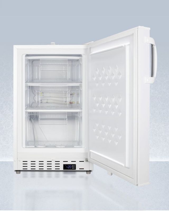 Accucold® 2.5 Cu. Ft. White Built-In Vaccine Undercounter All-Freezer-1