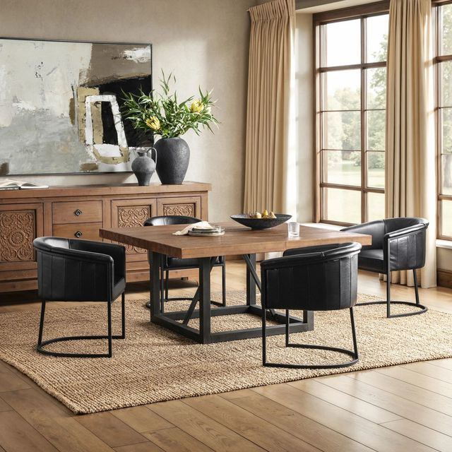 Classic Home Messina Brown Dining Table-1