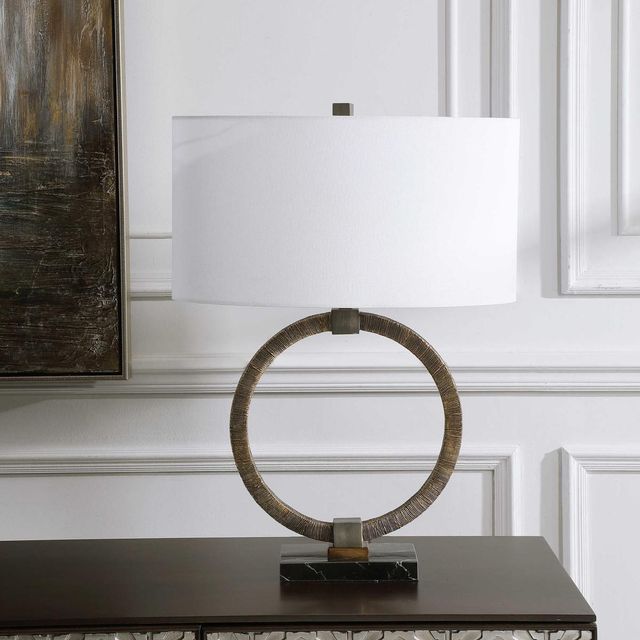 Uttermost® Relic Antiqued Gold Table Lamp-1
