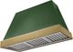 AGA Euclid 48" Mineral Green Wall Mounted Range Hood  with Antique Brass Trim-0