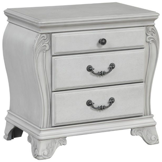 New Classic® Home Furnishings Cambria Hills Mist Gray Nightstand-0