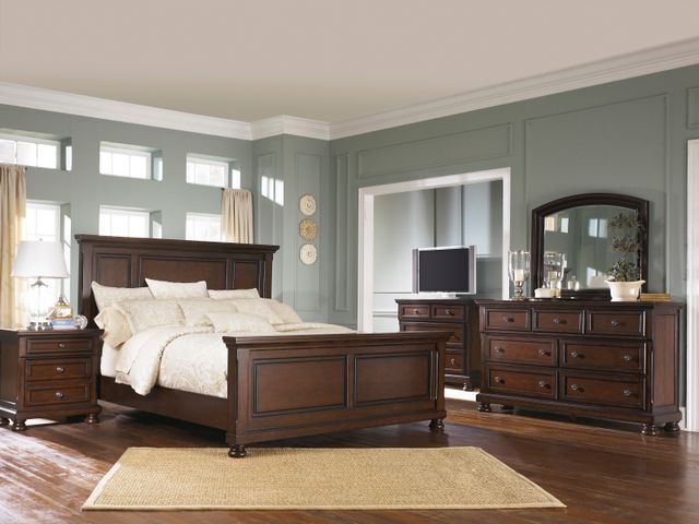 Porter Queen Bed - Rustic Brown Porter Queen Bed - Rustic Brown