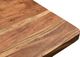 Moe's Home Collection Craftsman Warm Caramel Bar Table with Black Iron Base-4