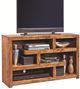 aspenhome® Contemporary Alder Contemporary Alder Lifestyle Fruitwood 60" Open Console-0