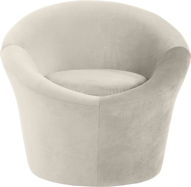 Meridian Furniture Tristan Cream Upholstered Accent Chair-1
