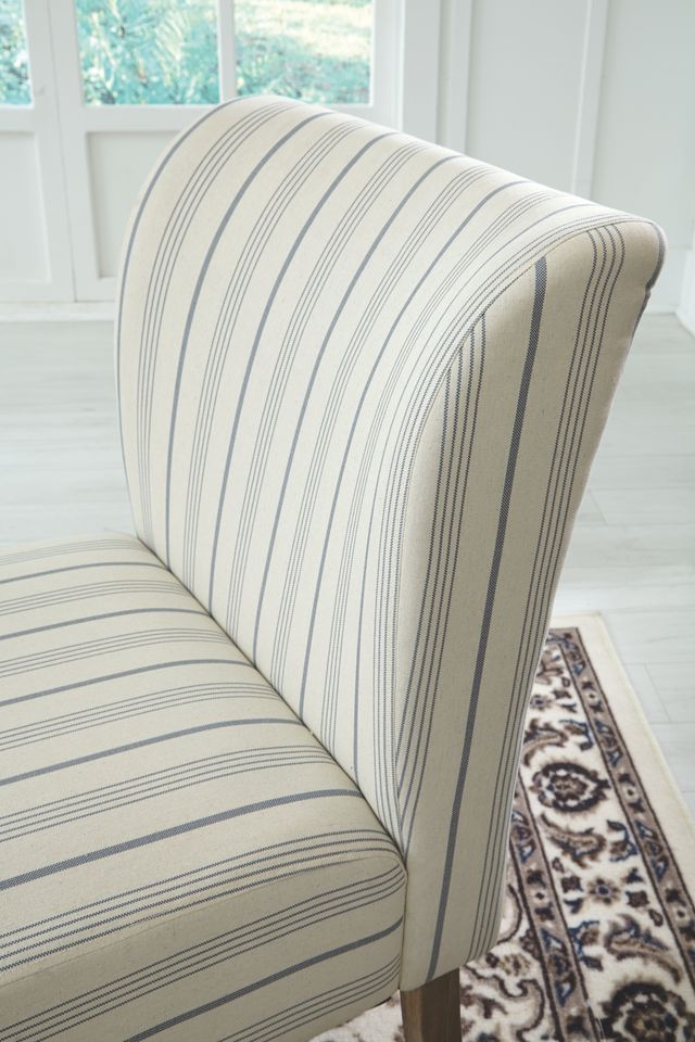 Signature Design by Ashley® Triptis Cream/Blue Accent Chair-3