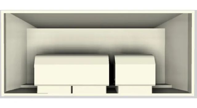 Vent-A-Hood® 54" Biscuit Euro-Style Wall Mounted Range Hood-3