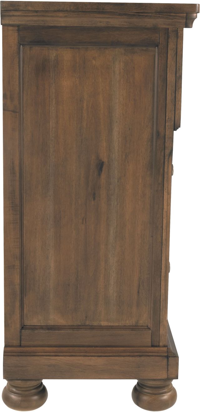 Signature Design by Ashley® Flynnter Medium Brown Dresser and Mirror-3