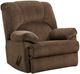 American Wholesale Furniture Feel Good Chocolate Manual Recliner-0