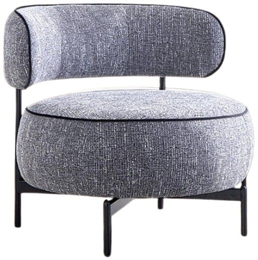 Furniture of America® Florens Dark Gray Swivel Chair-0