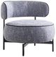 Furniture of America® Florens Dark Gray Swivel Chair-0
