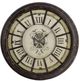 A & B Home Randall  Antique Gray Wall Clock-0