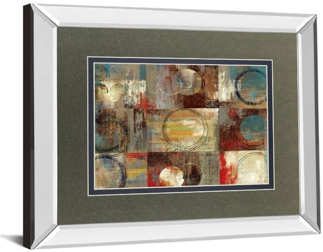 Classy Art All Around Play by Tom Reeves Mirror Framed Wall Art-1