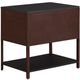 Coaster® Zimmerlee Rust Brown Side Table-3