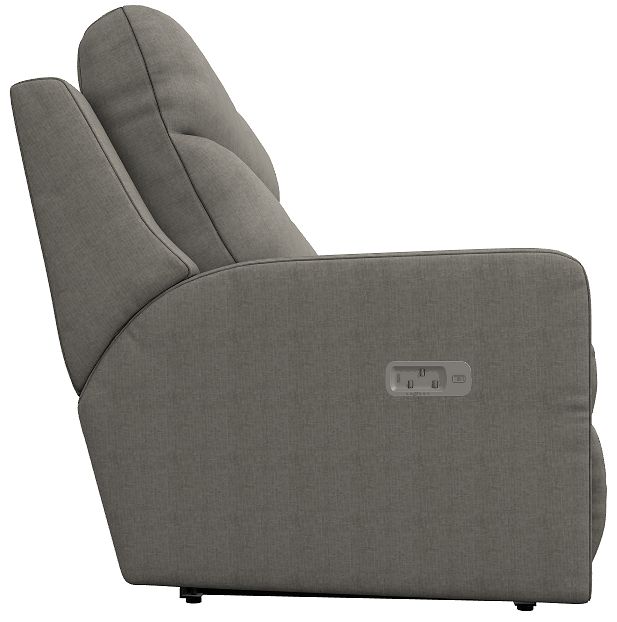 La-Z-Boy® Emmons Quarry Power Reclining Loveseat with Headrest and Lumbar-3