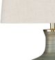Surya Ollie Antiqued Emerald/Brushed Sage Table Lamp-1