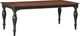 Winners Only® Torrance Brown Top Dining Table with Ebony Base-0