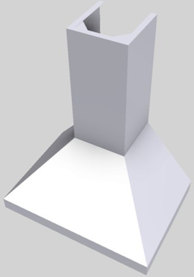 Vent-A-Hood® 30" White Wall Mounted Range Hood-3