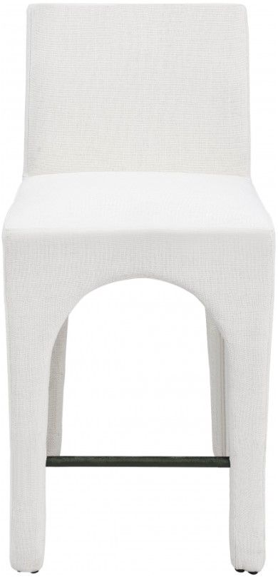 Meridian Furniture Gramercy Cream Counter Stool -1
