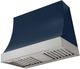 AGA Marquee 36" Indigo Wall Mounted Range Hood with Brushed Nickel Trim-0