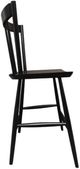 Bermex® Fixed 24" Wooden Counter Stool-1