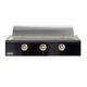 Caliber™ Rockwell Social 48" 3-Burner Gloss Black Built-In Liquid Propane Grill with Brass Hardware-1