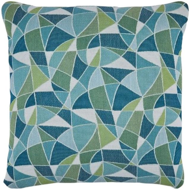 Signature Design by Ashley® Seanow 4-Piece Green/Turquoise/White Throw Pillow Set-0
