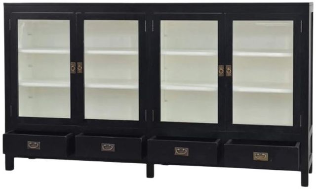Bramble Customizable Kagu 4-Door Sideboard-3