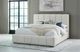 Modus Furniture Gardenia Chai/Cotton Queen Upholstered Platform Bed-1