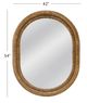 Bassett Mirror Santee Gold Wall Mirror-2
