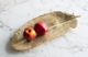 A & B Home Gold Leaf Plate-4