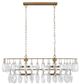Classic Home Tressia Brass Chandelier-0