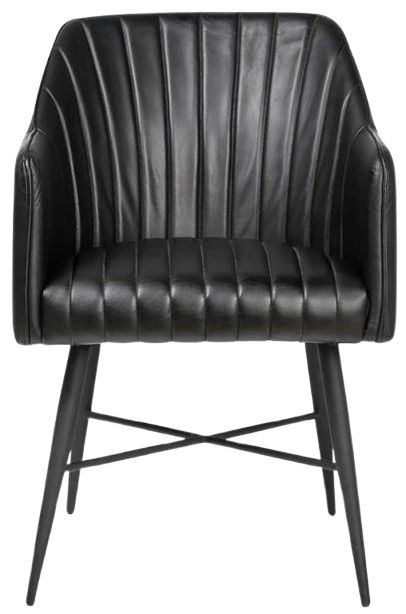 Classic Home Leon Jet Black Dining Chair-2