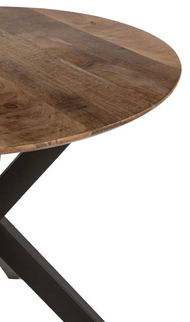 Home Trends & Design Rapallo Natural Gathering Table-2