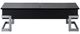 ACME Furniture Calnan Black Coffee Table with Chrome Base-2