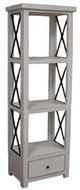Million Dollar Rustic Orlando Taupe Bookcase-0