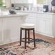 Linon Maya Beige Counter Stool-1