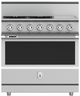 Hestan® KRD Series 36" Steeletto Pro Style Dual Fuel Range-0