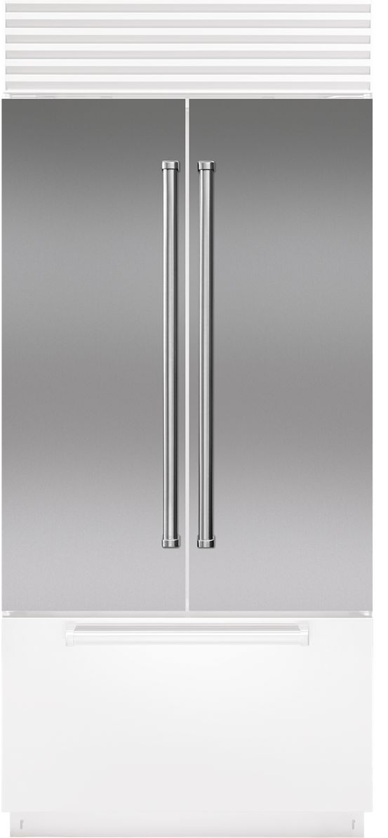 Sub-Zero® Stainless Steel Flush Inset Door Panel | Page