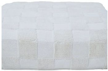 Renwil® Persona Ivory Pouf-1